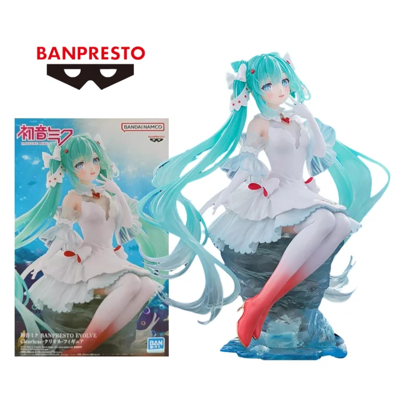 

В наличии Оригинальный BANDAI Banpresto Evolve Clearluxe Hatsune Miku Sea Angel ‌ Аниме Фигурка Модель Коллекция Подарки На День Рождения