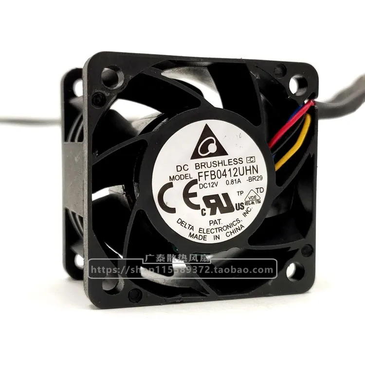 

NEW ORIGINAL FFB0412UHN 12V 0.81A 4028 40x40x28mm COOLING FAN RADIATOR