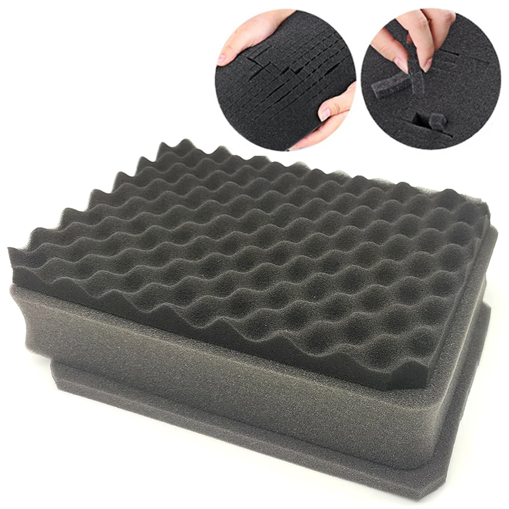 Werkzeugkasten, Schaumstoff, DIY-Schwamm, abnehmbarer Schaumstoff, Werkzeugkasten, Trennwand, Füllung, stoßfest, festes elektronisches Produkt, stoßfeste Verpackung – Detail 1