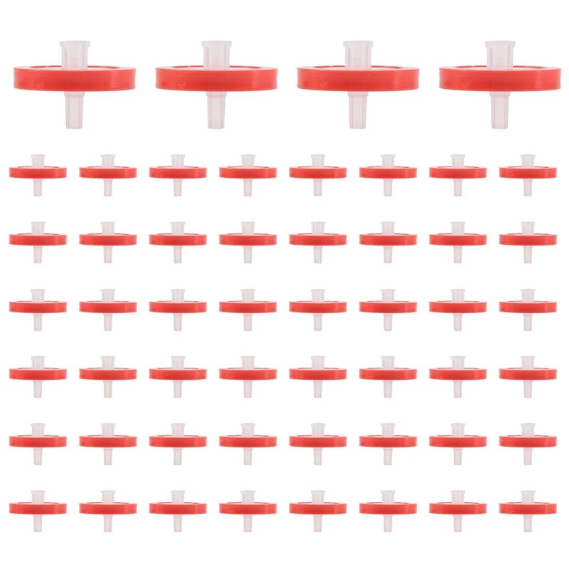 

200 PCS Syringe Filter PTFE, Syringe Lab Filter 25Mm Membrane Diameter, 0.22Μm Pore Size, HPLC