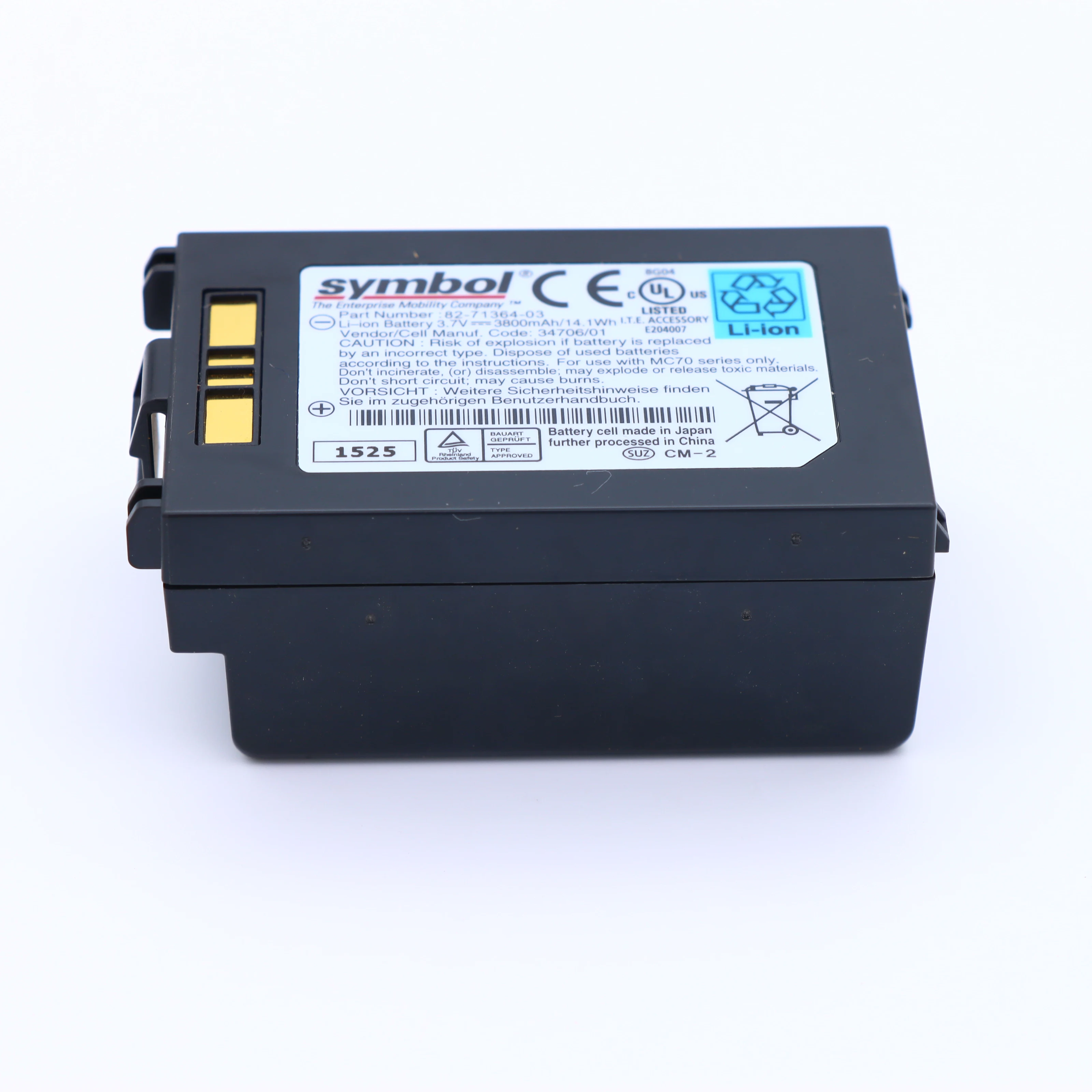 New Original 1950mAh 3600mAh 3800mAh Battery For Motorola Symbol MC70 MC75 FR68 FR6000 BTRY-MC7XEAB00-IN