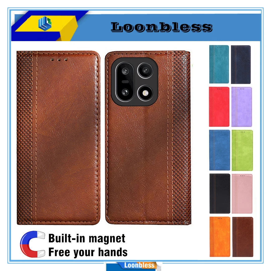 Stoßfeste Hülle für OnePlus 13 13R 13S 13T 15 15R 15T 12 12R 11 11R 10 Pro 10R 10T Turbo 6V 6 Flip Cover Wallet Case Ledertasche