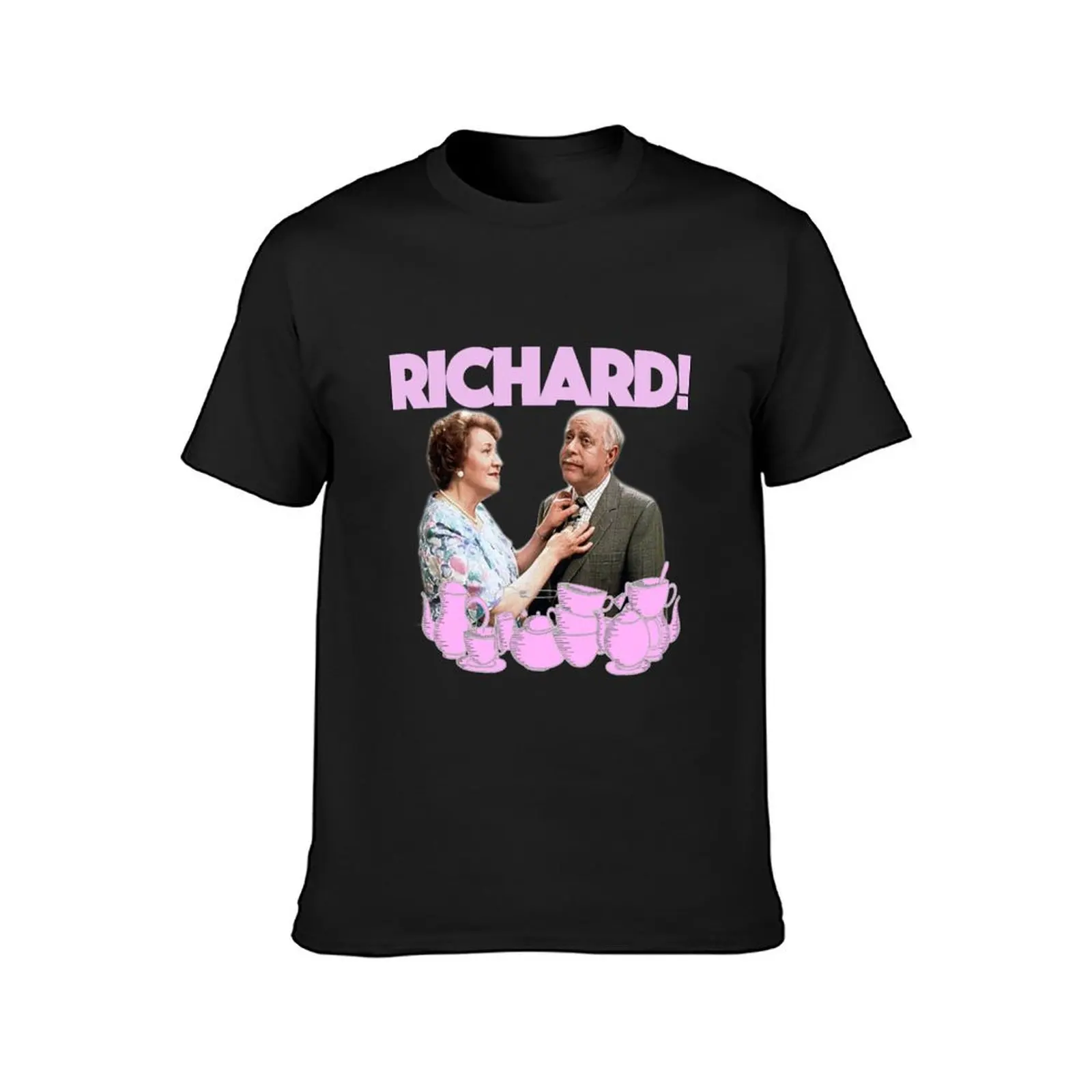 Richard Bucket! T-Shirt new edition customs mens cotton t shirts