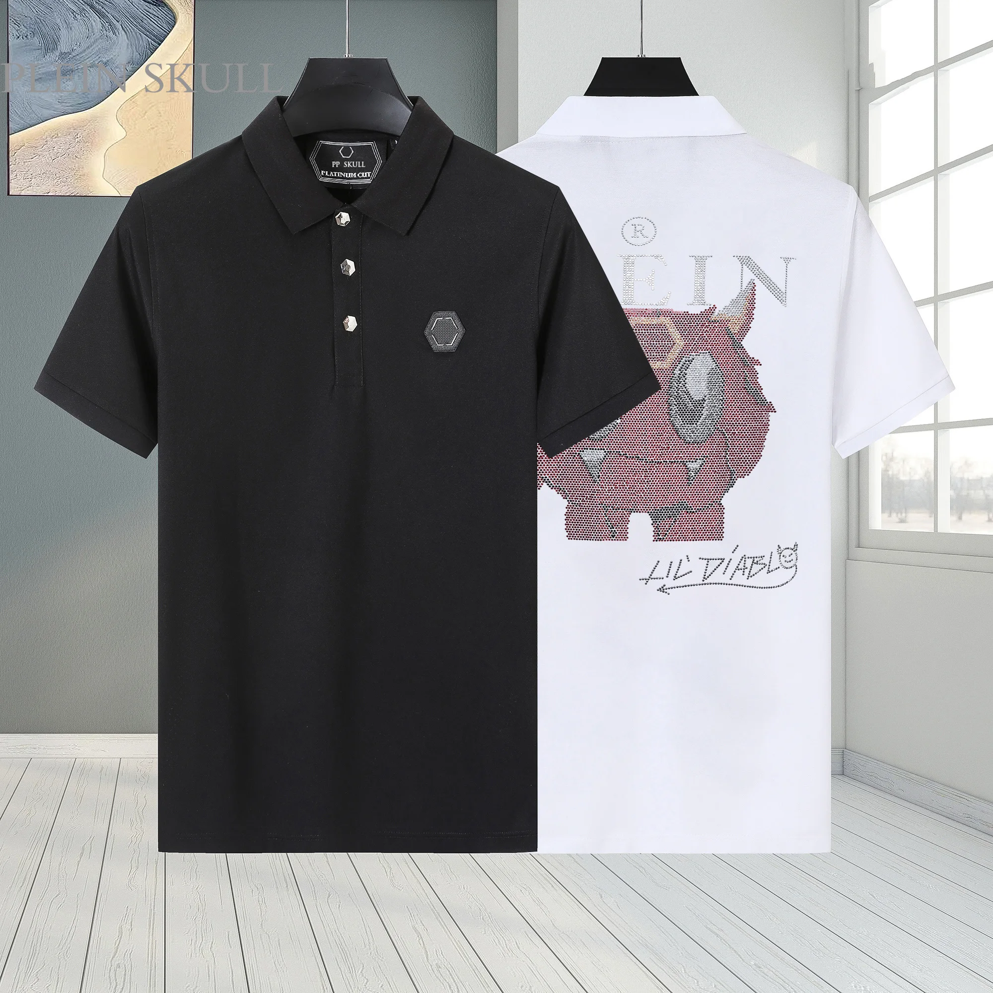 Street Fashion Paris - Camisa Polo Slim Fit Leve PLEIN