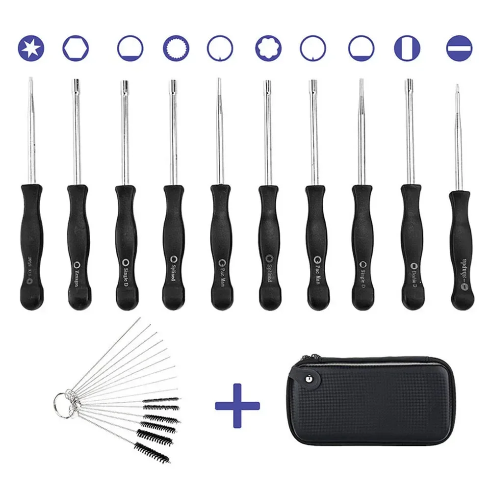 

10pcs Screwdriver With Comfortable Grip For Effective Carburetor Maintenance Guaranteed 15.5cm High-Quality Screwdriver Set