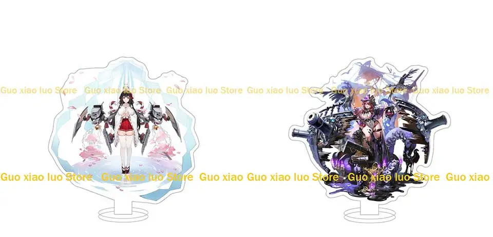Guo Xiao Luo Store Azur Lane Offizieller 2024 neuer Charakter Skins Janus Manchester Albion Acrylständer Schreibtisch Ornament Anime Geschenk – Detail 6