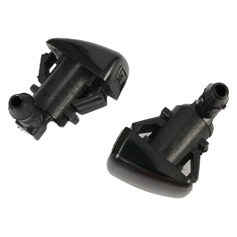 

Water Jet Nozzle Washer Nozzle Car Accessories Windshield 2pcs ABS Plastic Black Jet Nozzle For Cruze 2011-2016