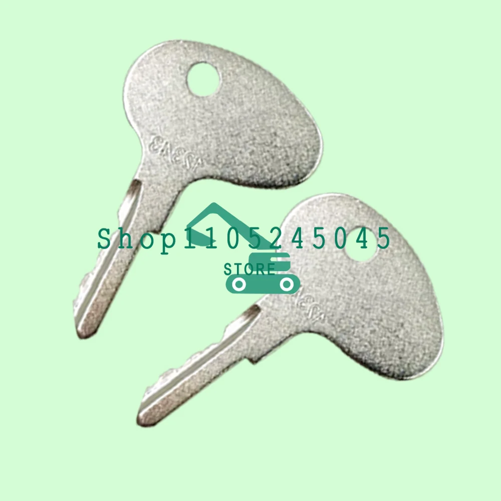 

20 шт. ключей зажигания 12343 для погрузчиков и бульдозеров Kubota International, прочные, абсолютно новые