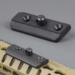 Keymod adaptador de guardamanos táctico de montaje, accesorio de Rifle de perfil bajo, adaptador Harris Picatinny Bipod, eslinga de montaje, perno prisionero de caza