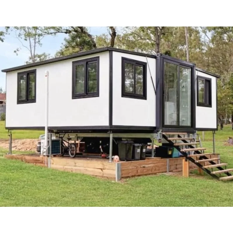 Maison mobile de luxe personnalisée de 40 pieds ou 20 pieds avec pièce extensible, maison portable, entrepôt agricole, grange, maisons conteneurs, maisons, chambre d'enfant