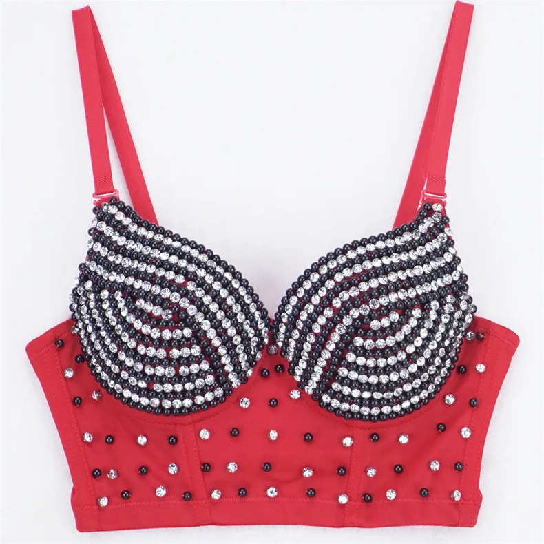 

Fashion Electronic Music Festival Nightclub Sexy Pearl Corset