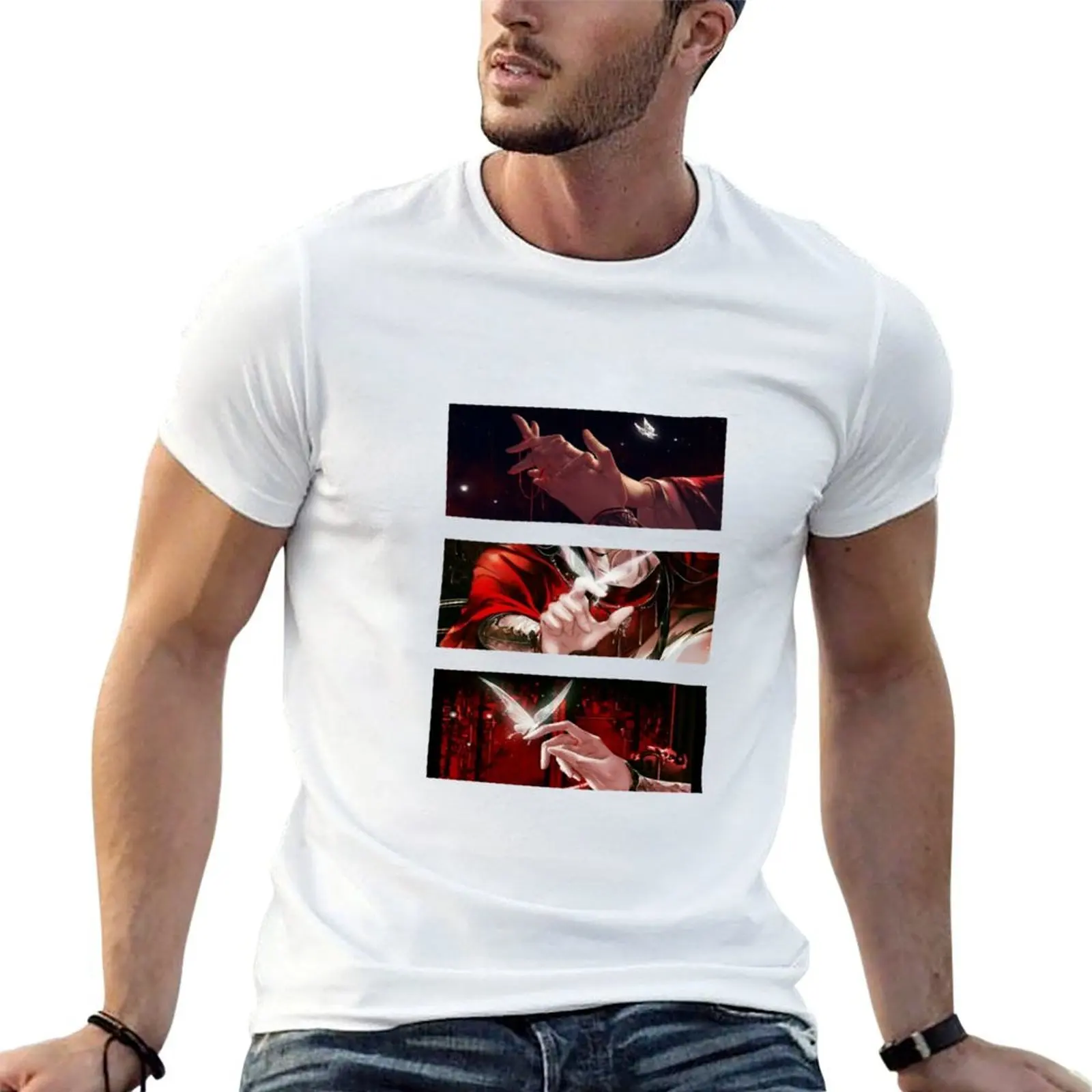 TGCF Heavenly Official's Blessing Hands Graphic T-Shirt for a boy rapper graphic tees tshirts for men