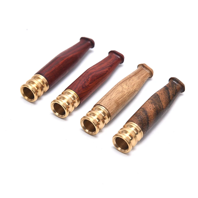 Durable Cigarette Wood Filter Smoking Cigarette Holder Cleaning Mouthpiece Removable Cycle Cleaning Portable