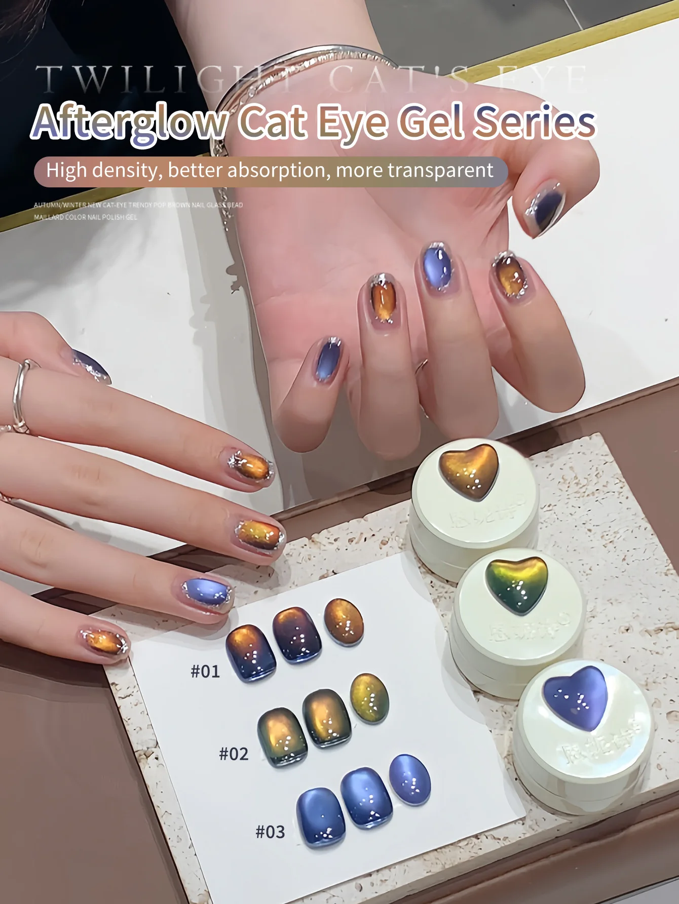 

5 г Зимний послесветящийся гель-лак «кошачий глаз» Универсальный красочный многоглянцевый тонкий шелковый стеклянный бисер Гель «кошачий глаз» для укрепления ногтей