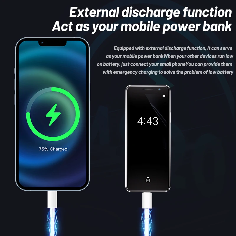 SOYES XS16 Pro 4'' Mini Smartphone 4GB RAM 128GB ROM Android 10.0 Octa-core 2100mAh Face ID 4G LTE Type-C OTG Small Phone image 6