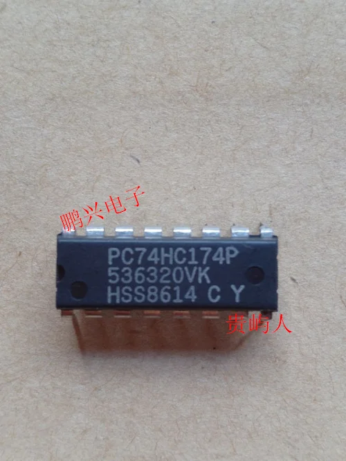 

Free shipping PC74HC174P IC DIP-16 10PCS