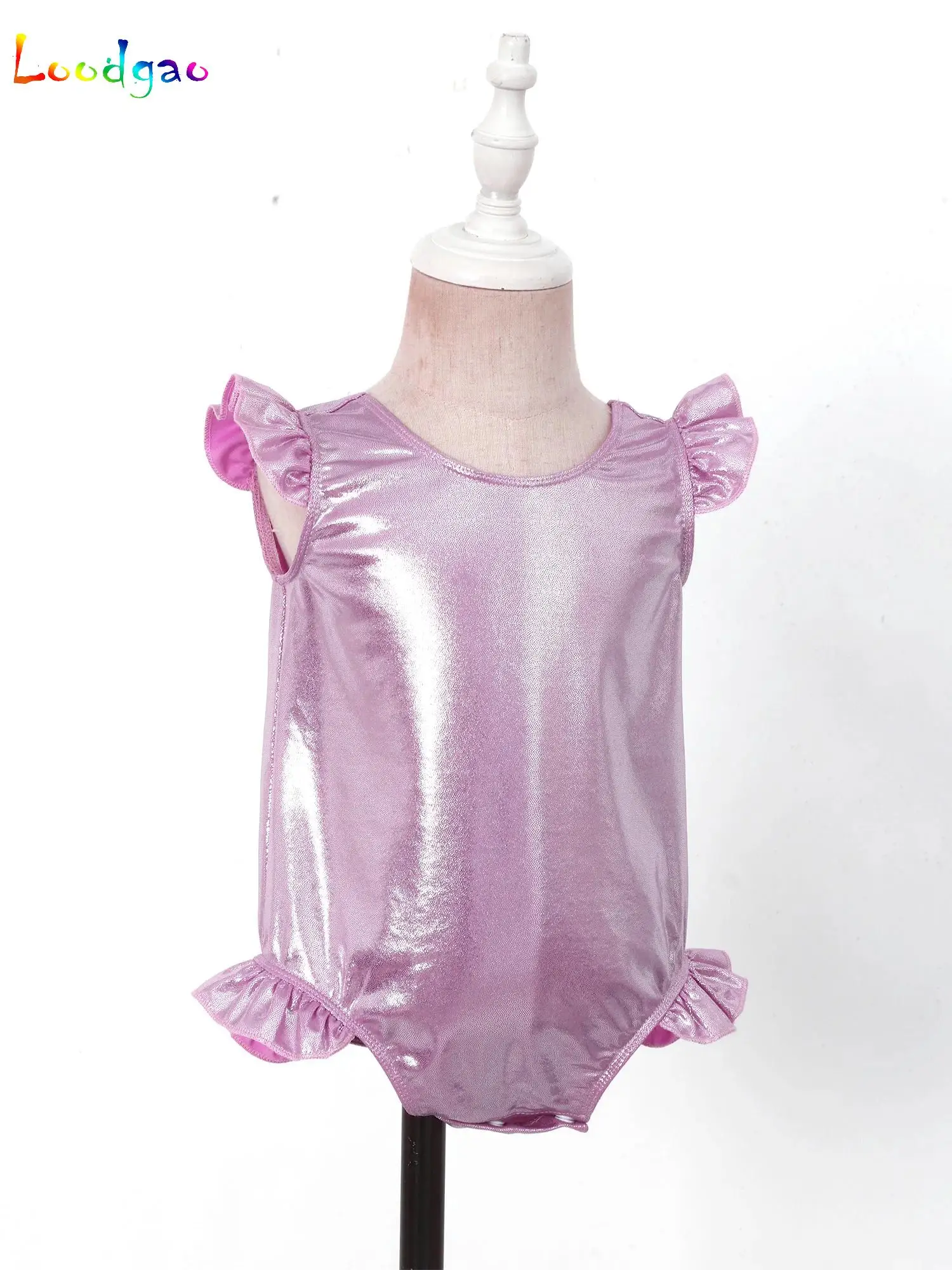 

New Summer Baby Girls Printed 3 Pieces Swimwear Ruffles Leotard with Tutu Skirt Headgear Kids Beach Pool Swimsuits Bathing Suit