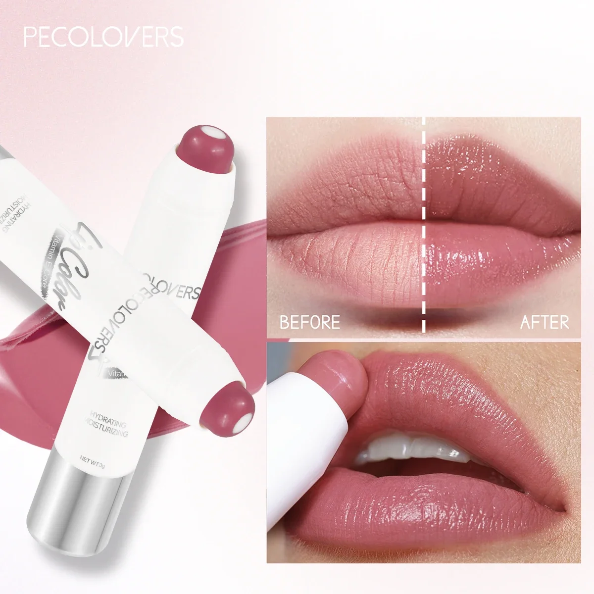

1PC Easy To Color Lipstick Pen, Long-lasting, Moisturizing, Natural Finish, Waterproof, Smooth, Easy To Carry, Daily Use