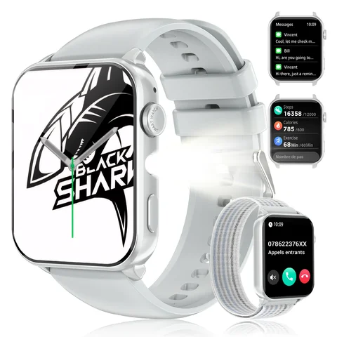 Blackview Smart Watch Fitness Heart Rate Monitor Waterproof Sport Smart Band Wrist Smartwatch for Man Woman Android IOS Phones