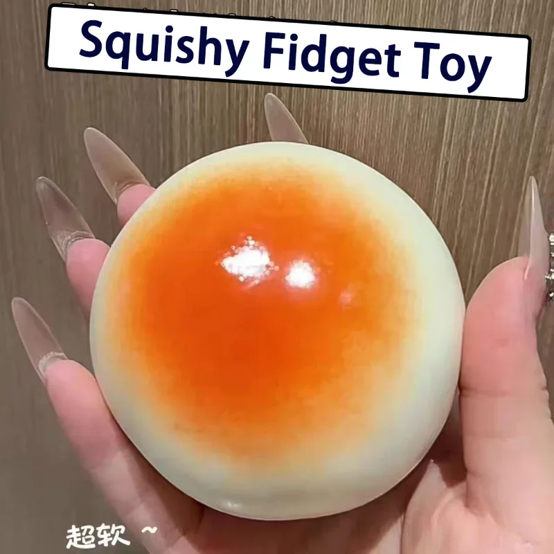 Superweicher Knuspriger Honigbrot-Stressball Formbar Langsam Zurückfedernd Cremiges Gefühl Quetsch-Fidget-Spielzeug ASMR Sensorisches Anti-Stress-Geschenk