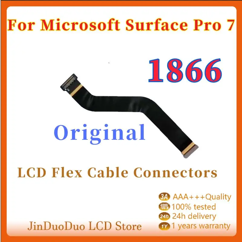 

Original LCD Flex Cable For Microsoft Surface Pro 7 Pro7 1866 LCD Cable Flex Cable Connectors Replacement Quick Shipping