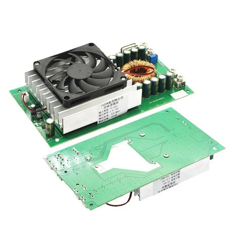 1500W 50A DC-DC Buck Converter 15-90V To 2.5-72V Adjustable Step-Down Power Supply Module High Current Voltage Regulator
