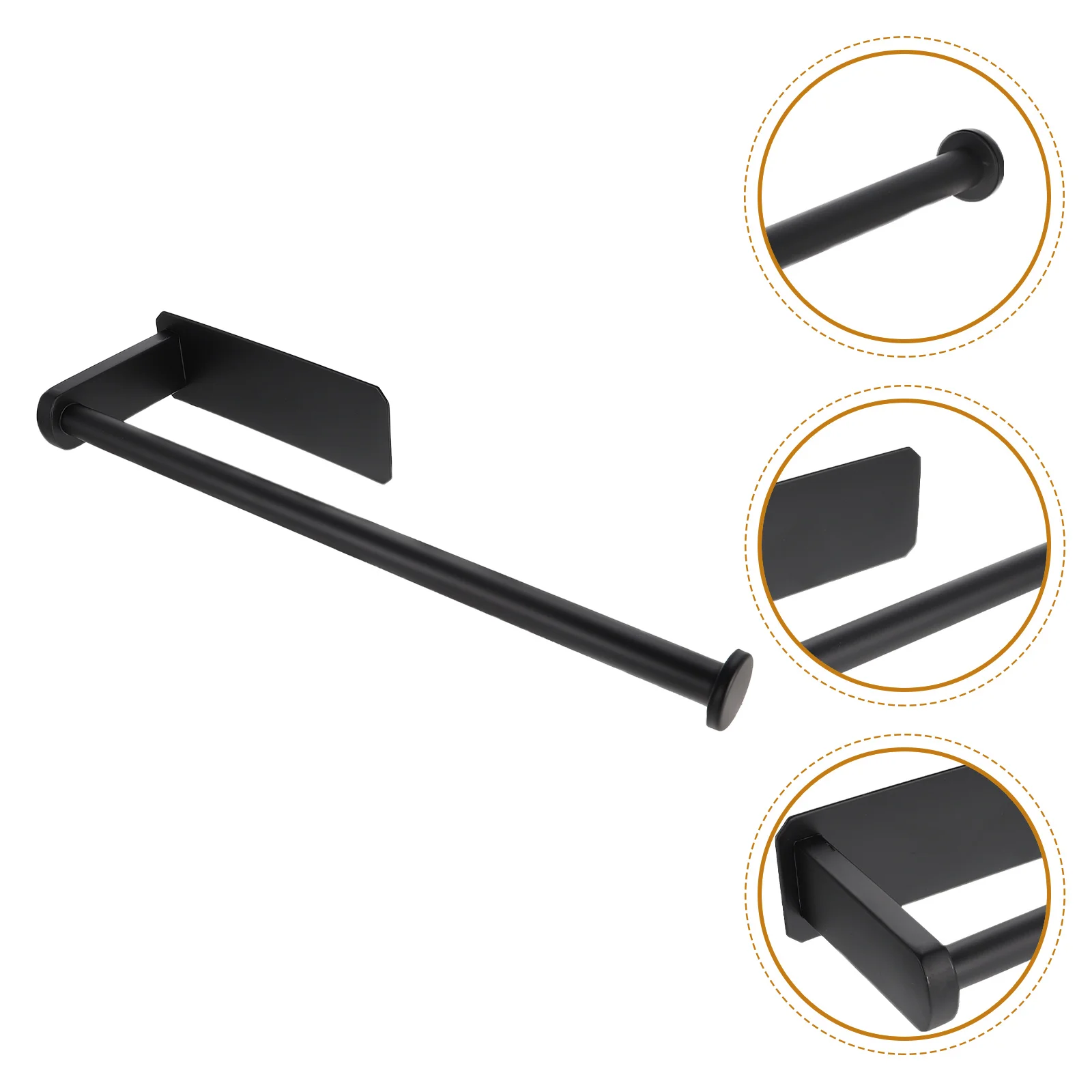 

Wall Mounted Toilet Paper Holder 304 Stainless Steel Corrosion Resistant Towel Rack For Bathroom Kitchen