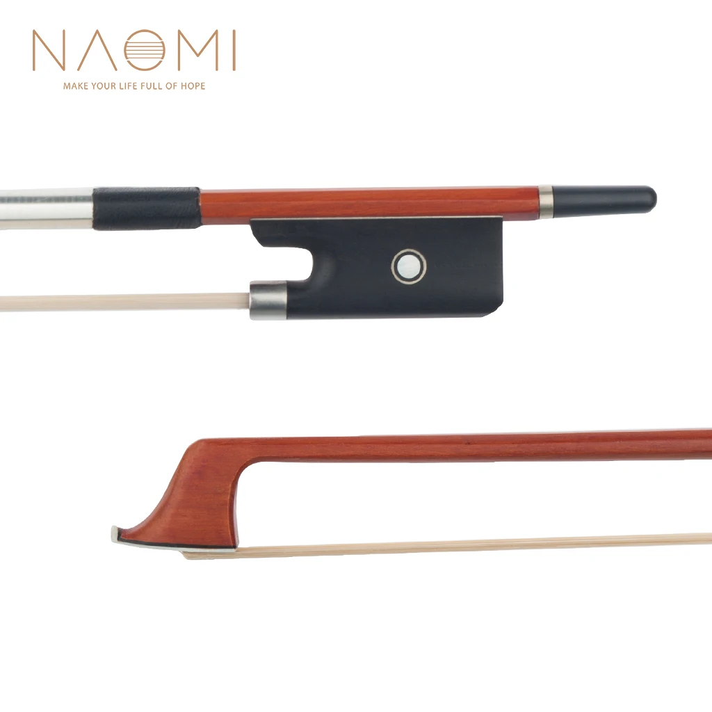 NAOMI Mongolian Morin Khuur / MaTouQin/ Horsefiddle Bow Brazilwood Bow W/ Ebony Frog Specialized Design