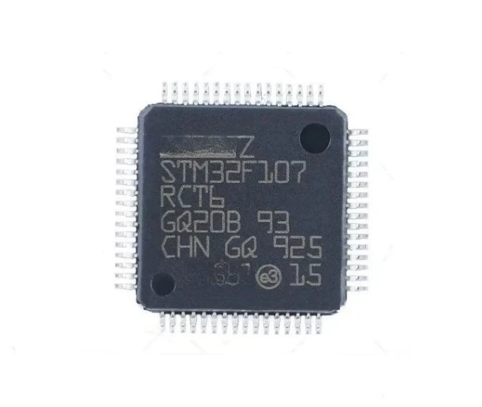 STM32F107RCT6 LQFP-64 ARM Cortex-M3 32-bit microcontroller - MCU, brand new and original