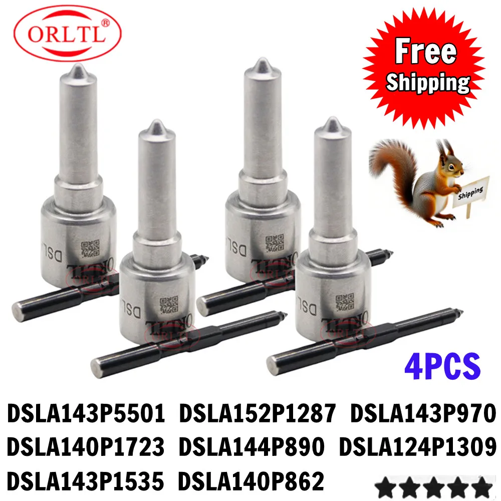 

4 шт. DSLA143P5501 DSLA152P1287 DSLA143P970 DSLA140P1723 DSLA144P890 DSLA124P1309 DSLA143P1535 DSLA140P862 Дизельная форсунка