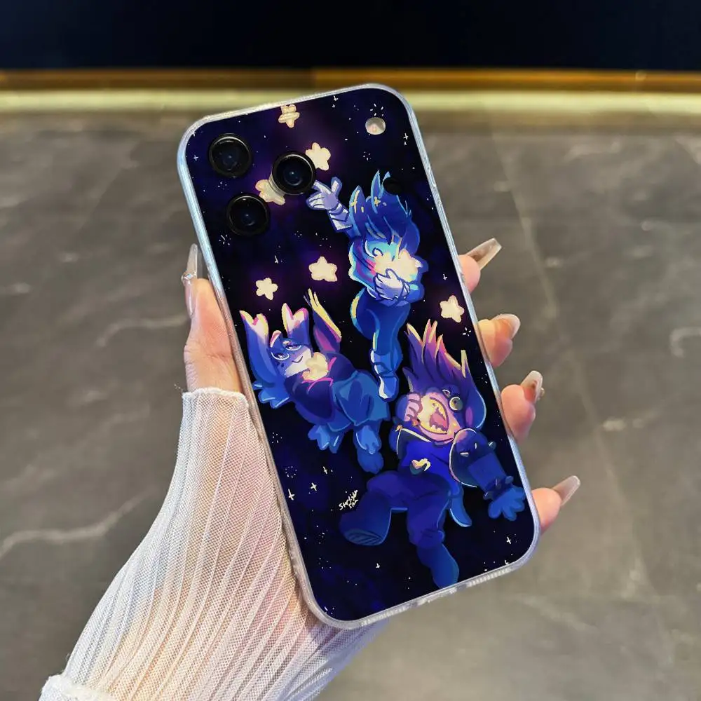 حافظة هاتف D-Deltarune Ralsei لهاتف iPhone 17,16,15,14,13,12,11 Pro,Max,Plus,X,XS,XR,SE4,E غطاء ناعم شفاف صغير