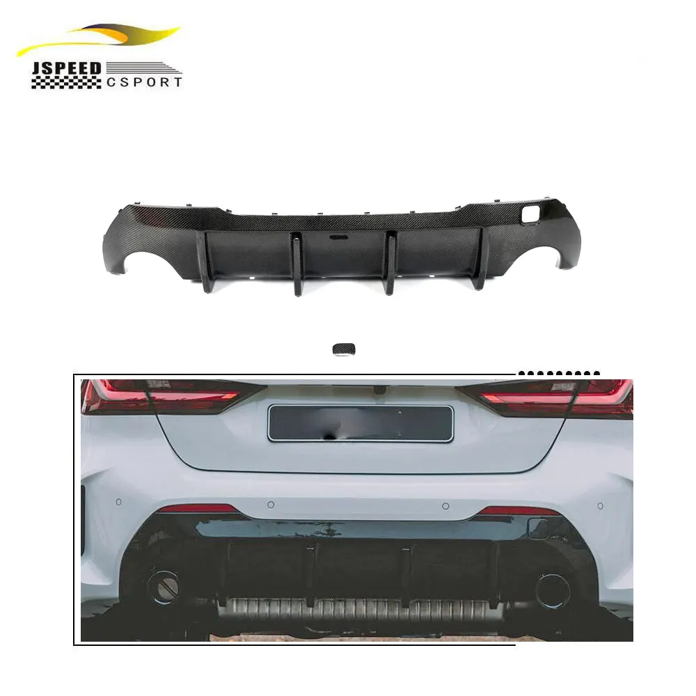 

Suitable for BMW 1 Series 118I M Sport Hatchback 4-door 2020-2021 carbon fiber F40 rear diffuser