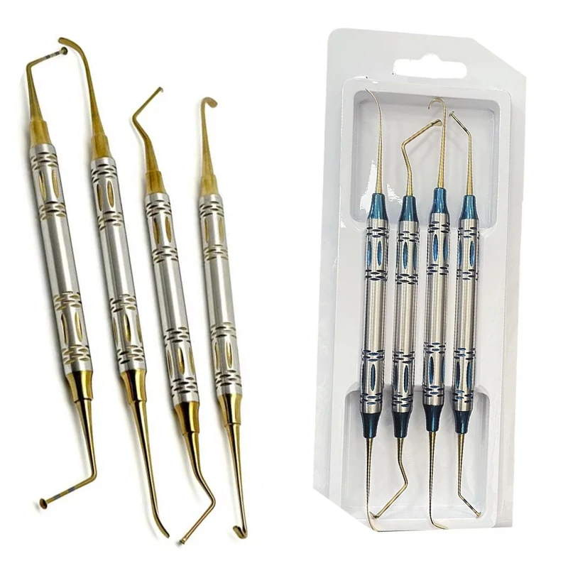 

4PCS Dental Sinus Implant Stoppers Sinus Lift Elevator Oral Surgery Tools For Dentist Clinic Set