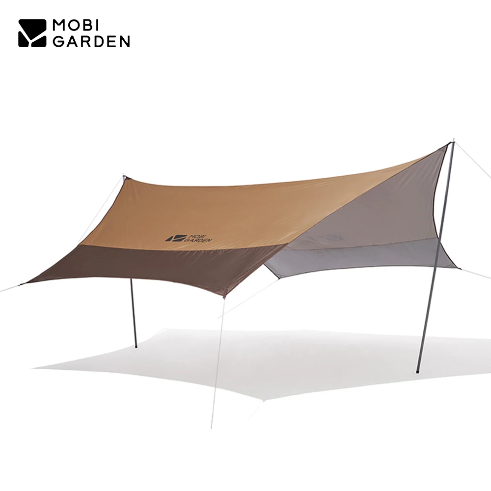 MOBI GARDEN Camping TARP Sun UV Protection UV50 + Canopy Waterproof Outdoor Picnic