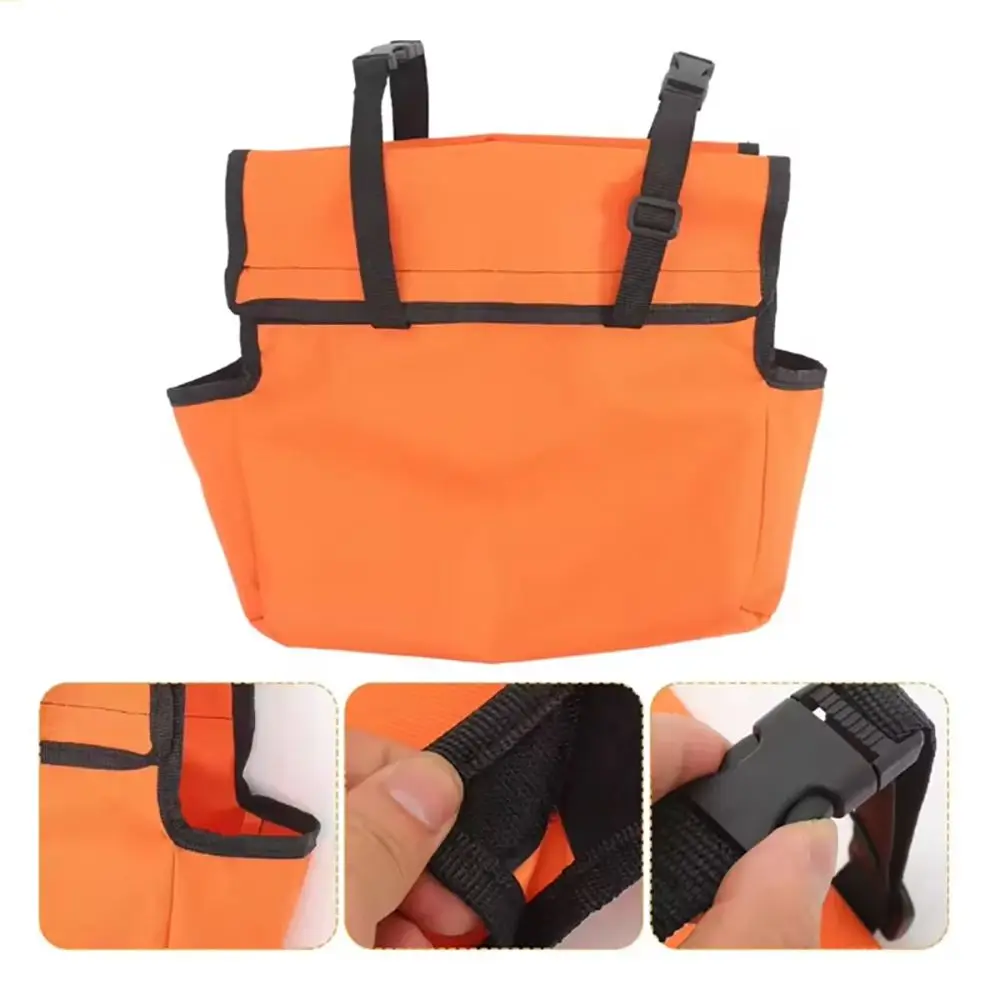 1Pcs Oxford Cloth Folding Ladder Tool Storage Bag Folding Design Versatile Folding Ladder Tool Bag Portable