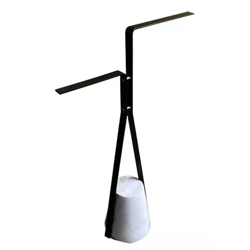Italian light luxury creative bathroom toilet bathroom toilet non-punching stainless steel floor towel rack rack