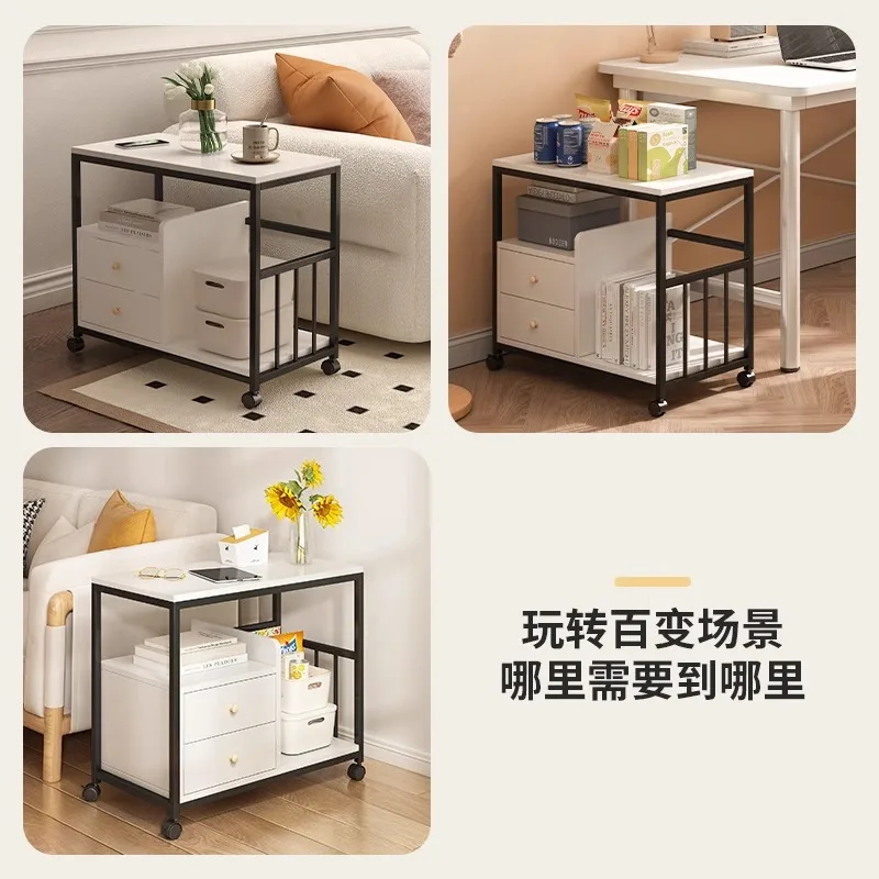 Tavolino moderno e semplice, piccolo appartamento, tè, tavolino da tè, tavolino da salotto, divano per la casa