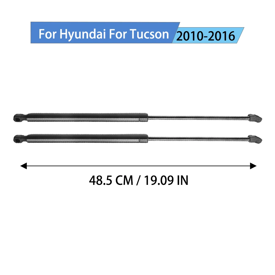 2pcs Rear Hatch Tailgate Lift Supports Shock Struts For Hyundai For Tucson 2010-2016