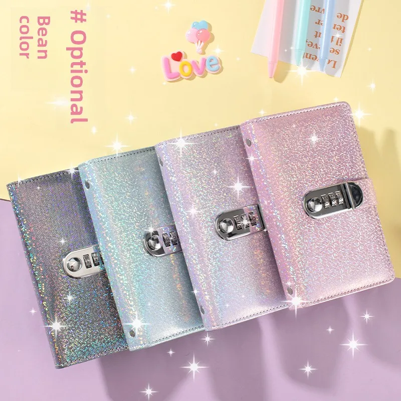 Glänzendes Passwortschloss, Bargeld, Geldbuch, kann Geld aufgeben, Internet-Promi-Geldbörse, Geldbeutel, Geldscheinklammer, Geldbuch