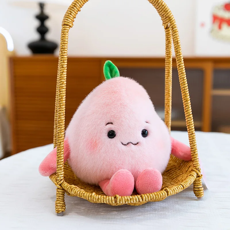 Jouet de Fruits en peluche parfumés de 14cm, nouveau, mangosteen Dragon Fruit Durian pêche, poupée douce, jouet pour enfants, cadeau, décoration de chambre à coucher de maison