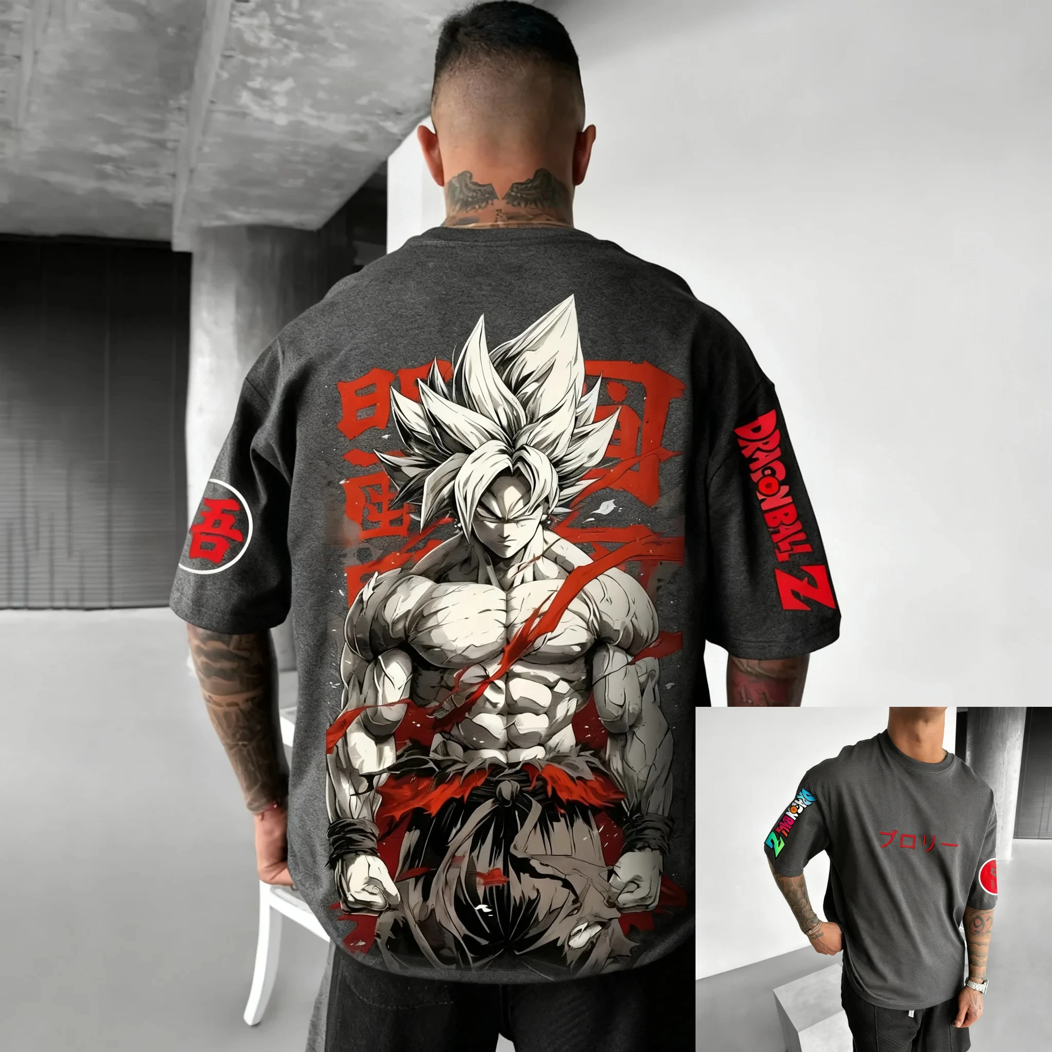 Dragon Ball Super Saiyajin Harajuku Herren-Sommer-T-Shirt 2026 Super große Größe Trend Retro Street Damen Kurzarm Neutral Neu