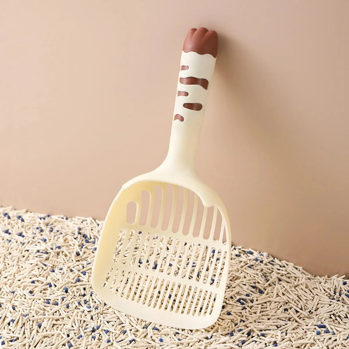 

Cat Litter Shovel Scoop Plastic Pet Toilet Poop Artifact Garbage Sand Shovel Pet Cleaning Artifact Dog Shovel Pet Cleaning Tool