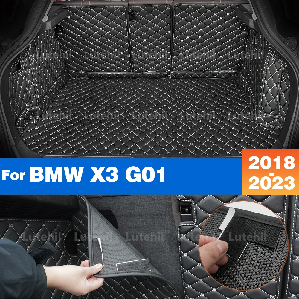 

For BMW X3 G01 2018-2023 22 21 20 19 Auto Full Coverage Trunk Mat Car Protective Pad Cargo Liner Interior Accessories
