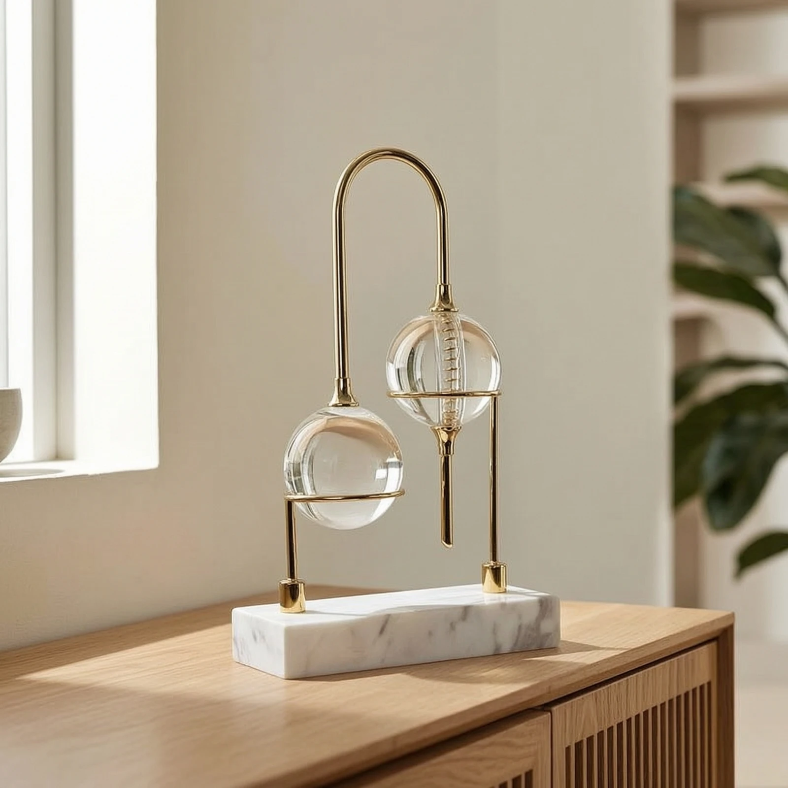 Adorno de Escritorio con Base - Interior Design Minimalist reseña y precio