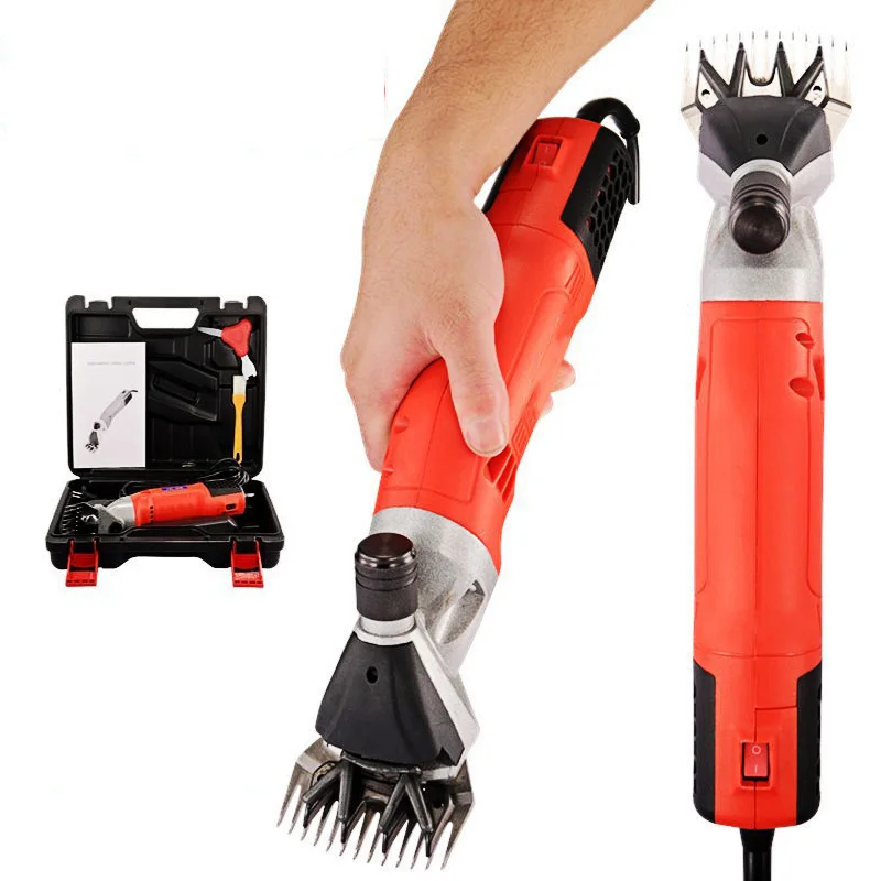 Electrical Sheep Clipper/Wool Shearing Machine Sheep Shears Farm Electric Sheep Goat Clipper Kit Animal Shaver 350W 0-2400 Rpm