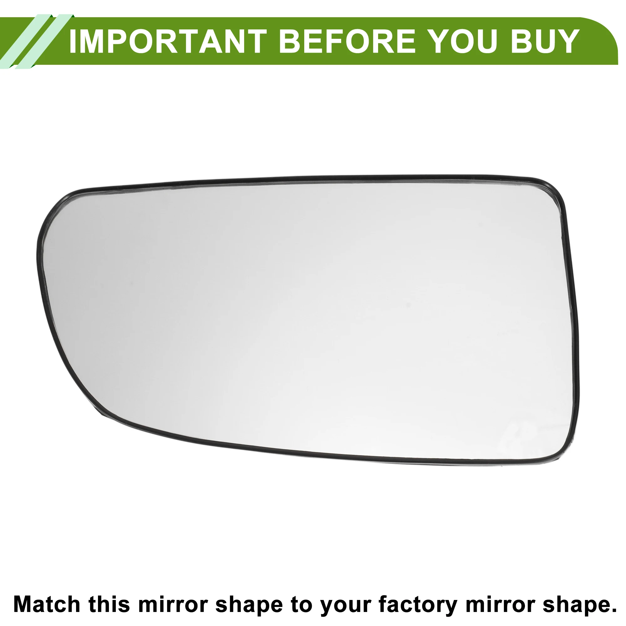 

UXCELL Right With Heating Mirror Glass Replacement for Kia Rio/Rio 5 No.876211G000