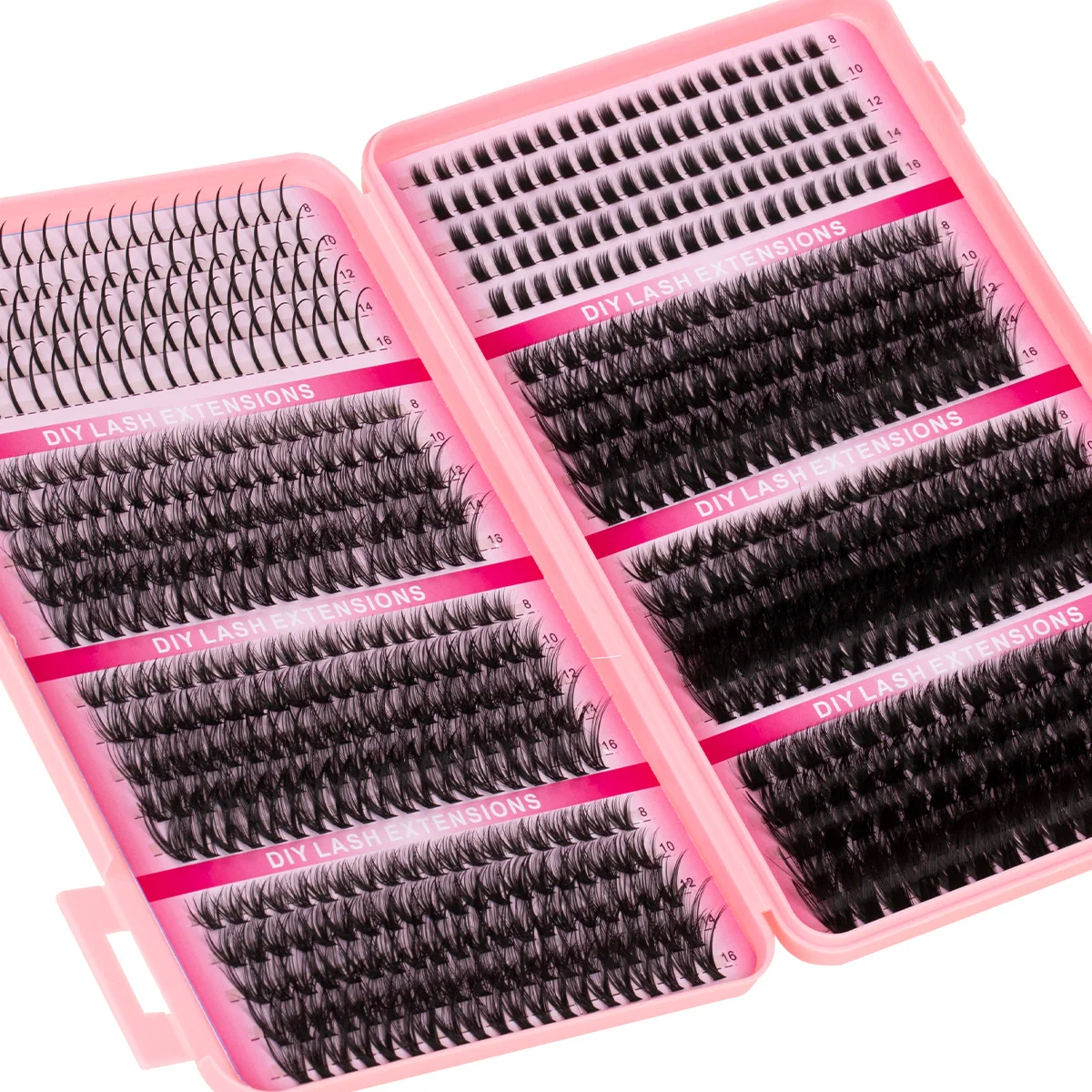 Manga Wimpernbüschel, Spikes, Wispy Wimpernverlängerungen, Anime-Wimpernbüschel mit Unteren Wimpern, Wiederverwendbare Faux-Nerz-Wimpern, Fairy-Wimpern – Detail 3