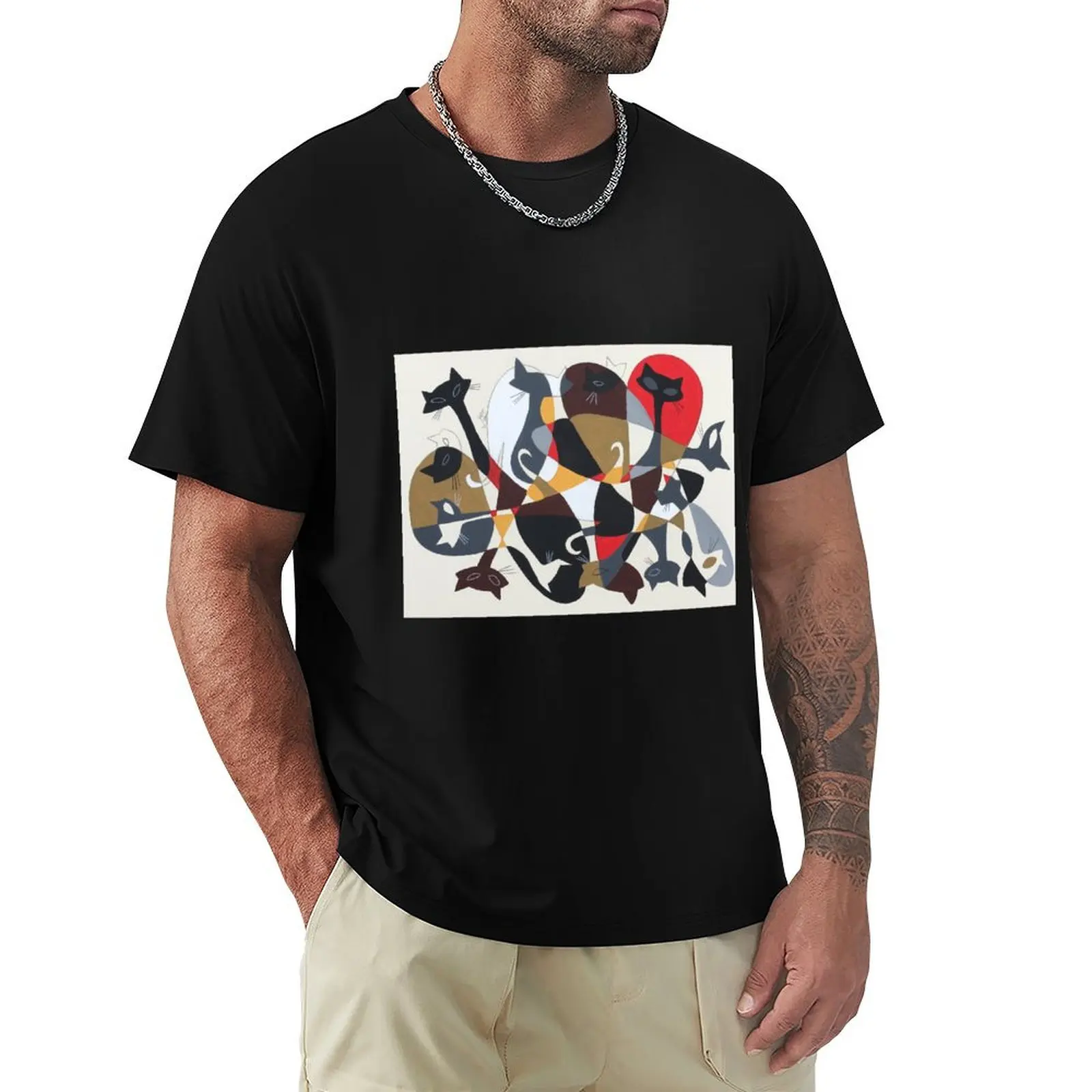 

Kitty Cat Scramble T-Shirt gifts for boyfriend kawaii clothes vintage t shirt men