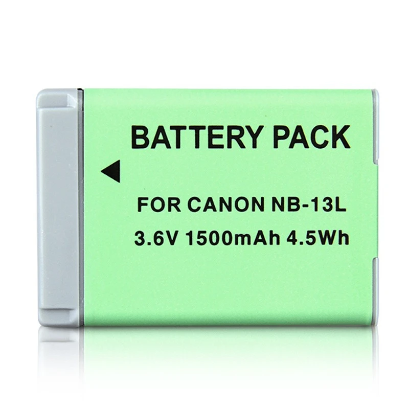 Baterai 1500mAh 3.6V NB13L untuk Baterai Kamera Canon NB-13L