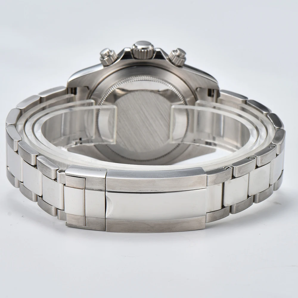 Reloj VK63 de 39,3mm para hombre, esfera árabe, reloj personalizado para hombre, reloj de cuarzo de lujo para hombre, cronógrafo deportivo VK63 con cristal de zafiro